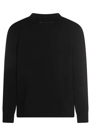 Maglione in misto lana nero MM6 MAISON MARGIELA | SH2HL0030M13168900S